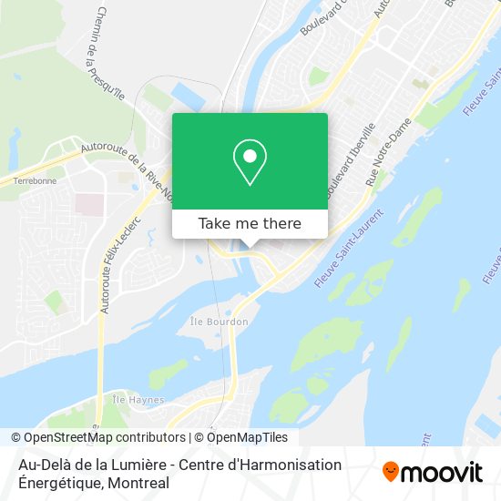 Au-Delà de la Lumière - Centre d'Harmonisation Énergétique map