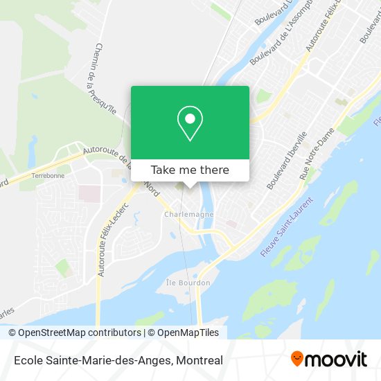 Ecole Sainte-Marie-des-Anges map