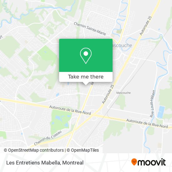 Les Entretiens Mabella map