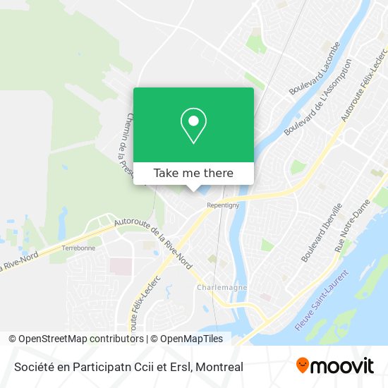 Société en Participatn Ccii et Ersl map