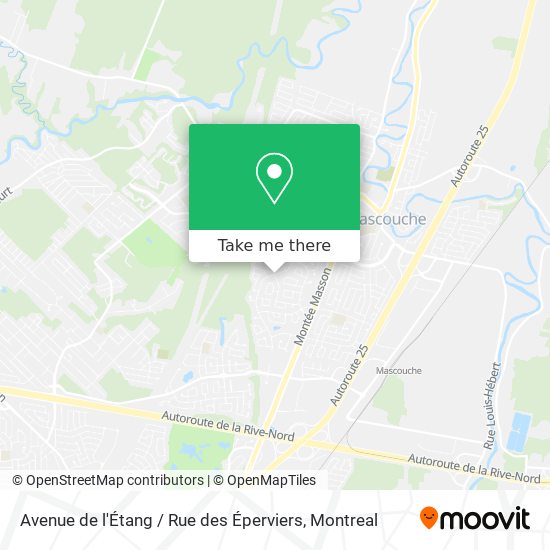 Avenue de l'Étang / Rue des Éperviers map