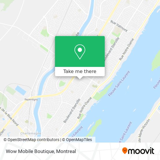 Wow Mobile Boutique map