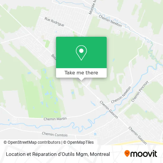 Location et Réparation d'Outils Mgm map