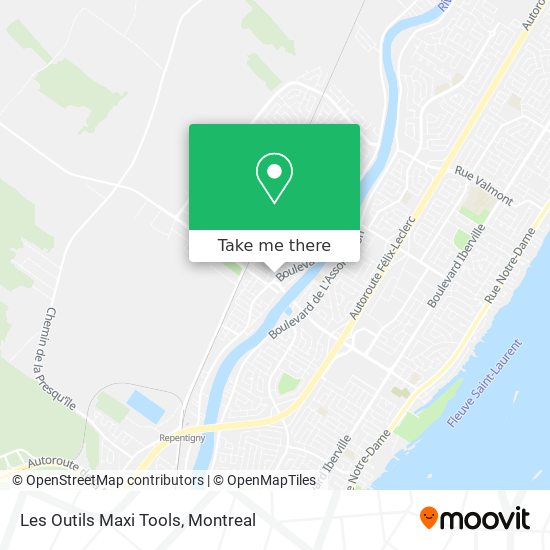 Les Outils Maxi Tools map