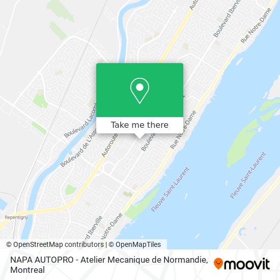 NAPA AUTOPRO - Atelier Mecanique de Normandie map