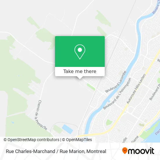 Rue Charles-Marchand / Rue Marion map