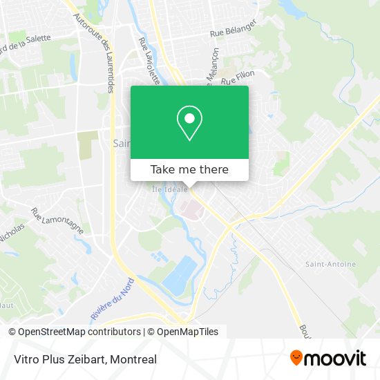 Vitro Plus Zeibart map