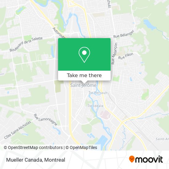 Mueller Canada map