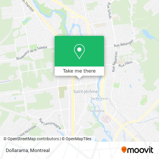 Dollarama map