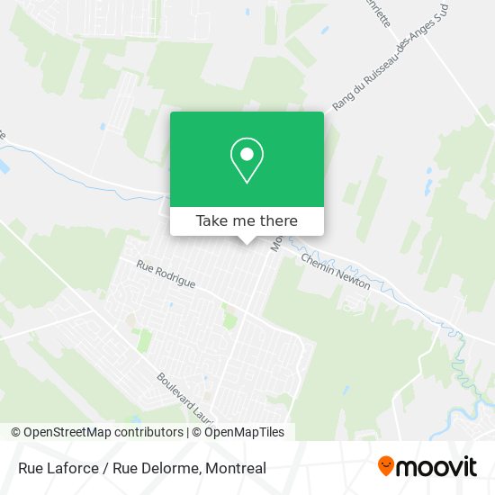 Rue Laforce / Rue Delorme map