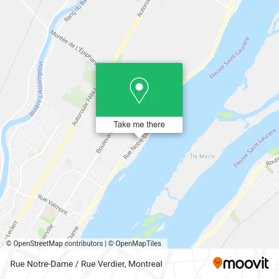 Rue Notre-Dame / Rue Verdier map