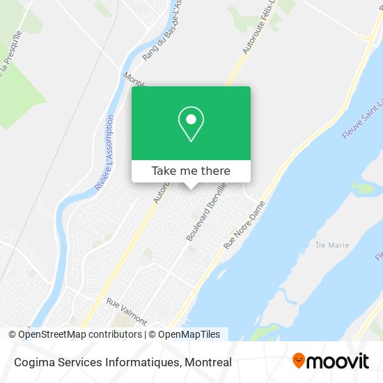 Cogima Services Informatiques map