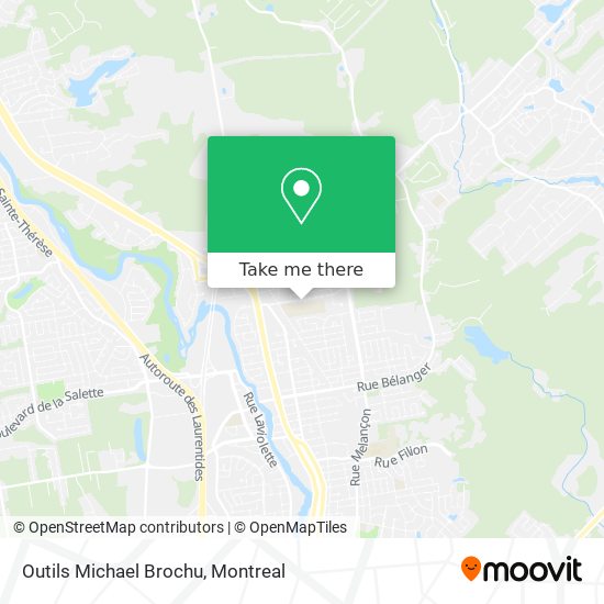 Outils Michael Brochu map
