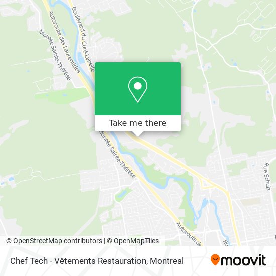 Chef Tech - Vêtements Restauration map