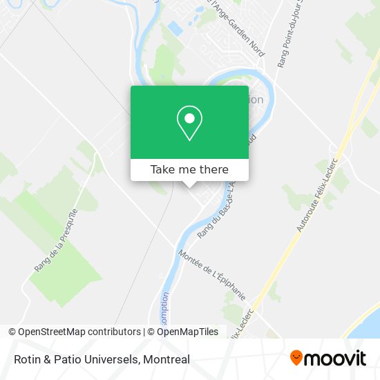 Rotin & Patio Universels map
