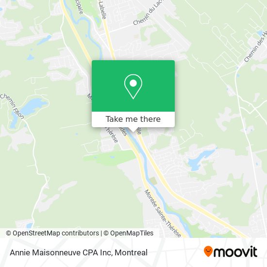 Annie Maisonneuve CPA Inc map