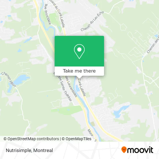 Nutrisimple map