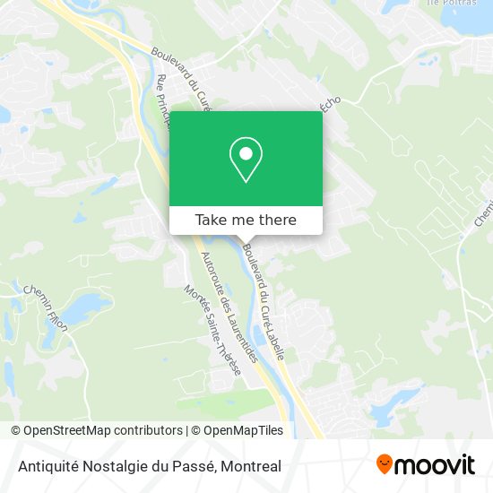 Antiquité Nostalgie du Passé map