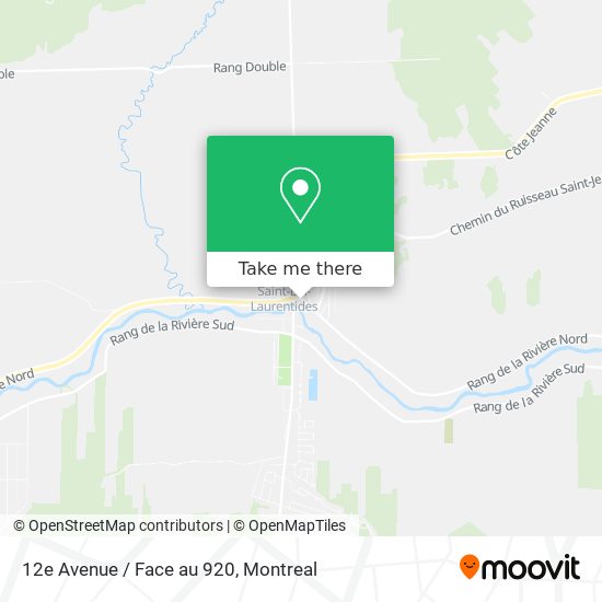 12e Avenue / Face au 920 map