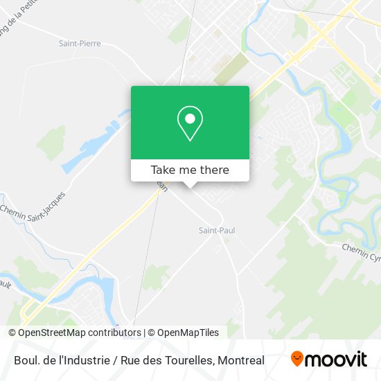 Boul. de l'Industrie / Rue des Tourelles map