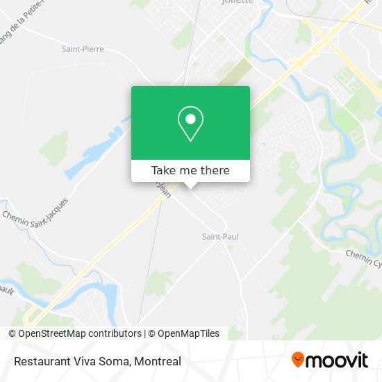 Restaurant Viva Soma map