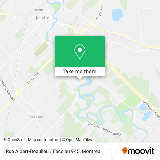 Rue Albert-Beaulieu / Face au 945 map