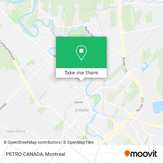 PETRO-CANADA map