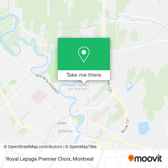 Royal Lepage Premier Choix map