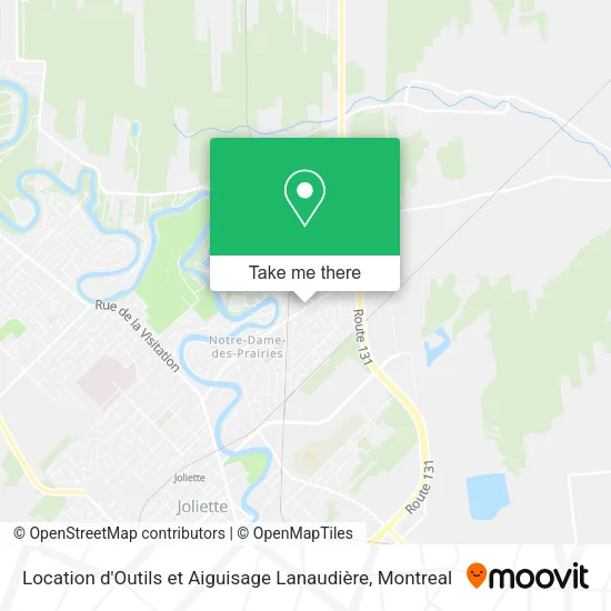 Location d'Outils et Aiguisage Lanaudière map
