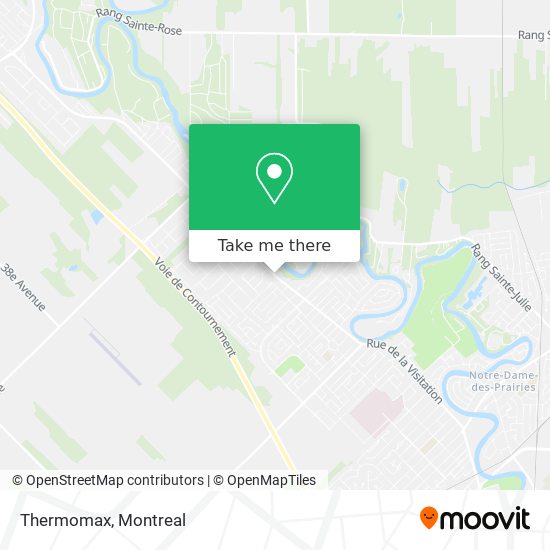 Thermomax map