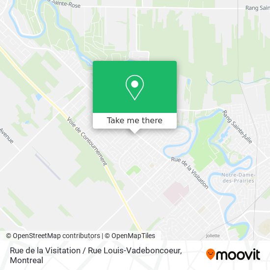 Rue de la Visitation / Rue Louis-Vadeboncoeur map