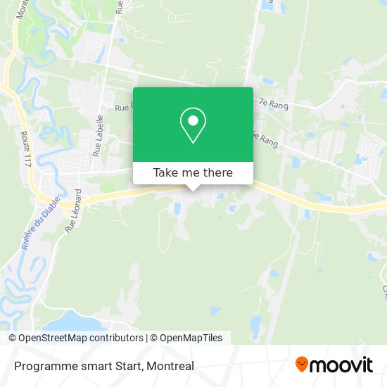 Programme smart Start map