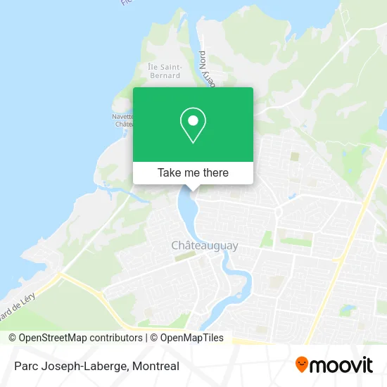 Parc Joseph-Laberge map