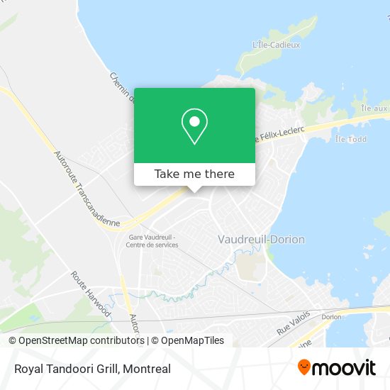 Royal Tandoori Grill map