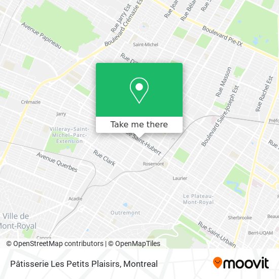 Pâtisserie Les Petits Plaisirs map