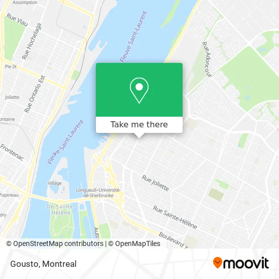 Gousto map