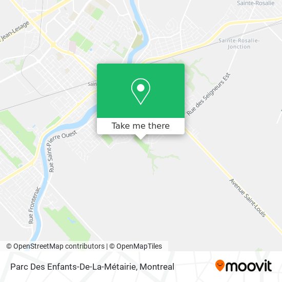 Parc Des Enfants-De-La-Métairie map