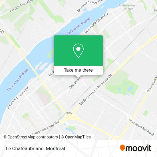 Le Châteaubriand map