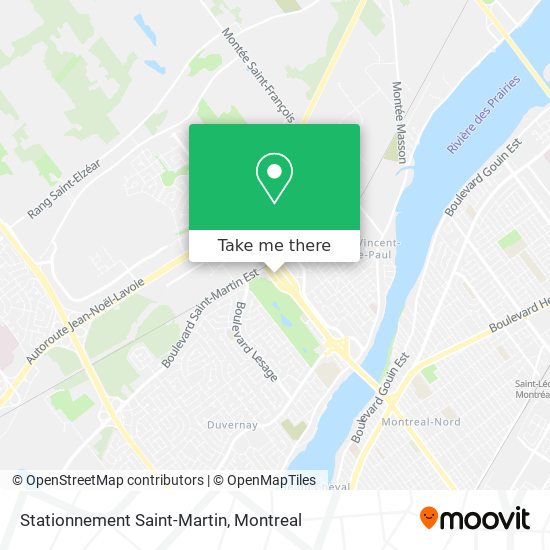 Stationnement Saint-Martin map