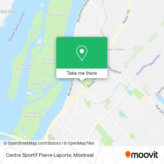 Centre Sportif Pierre-Laporte map