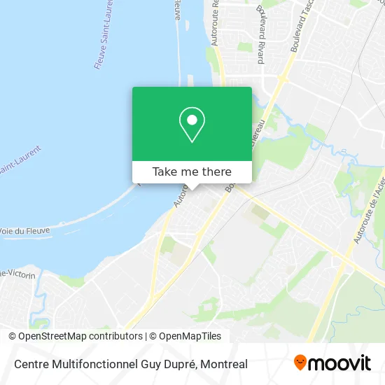 Centre Multifonctionnel Guy Dupré map