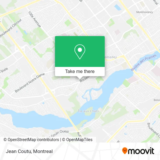 Jean Coutu map
