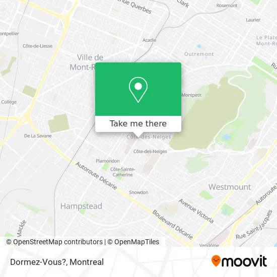 Dormez-Vous? map