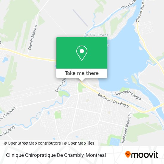 Clinique Chiropratique De Chambly map