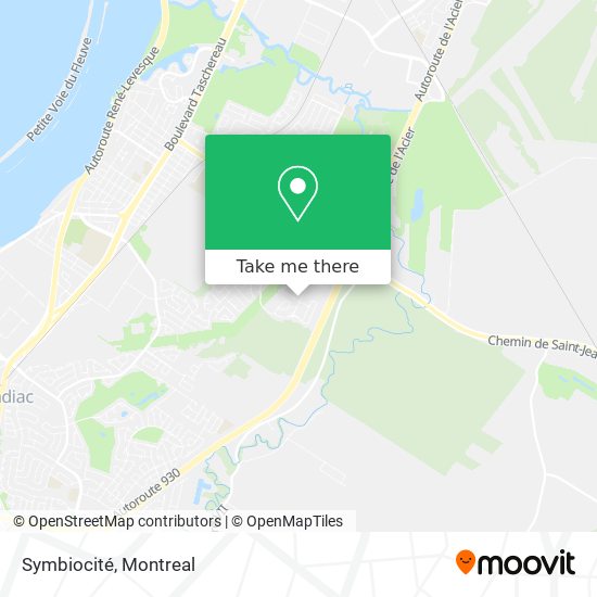 Symbiocité map