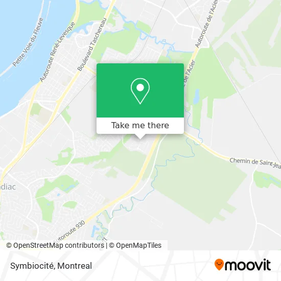 Symbiocité map