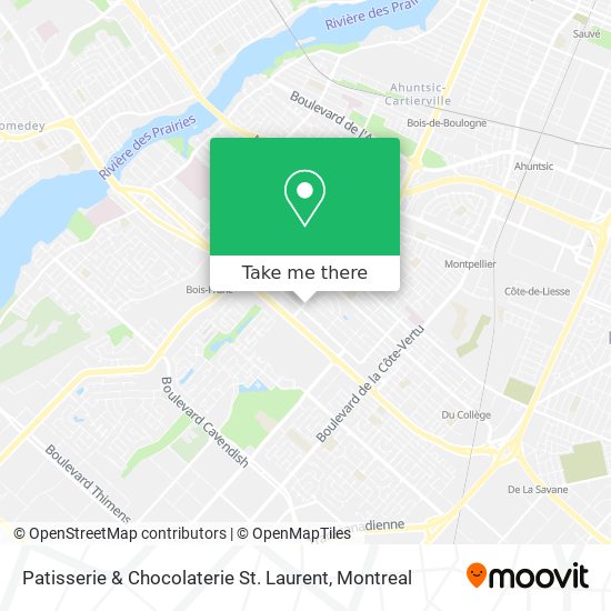 Patisserie & Chocolaterie St. Laurent map