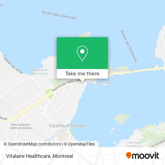 Vitalaire Healthcare map