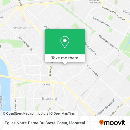 Église Notre-Dame-Du-Sacré-Coeur map