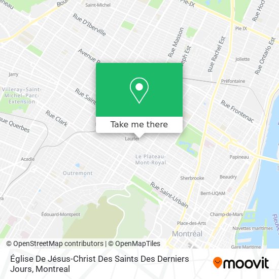 Église De Jésus-Christ Des Saints Des Derniers Jours map